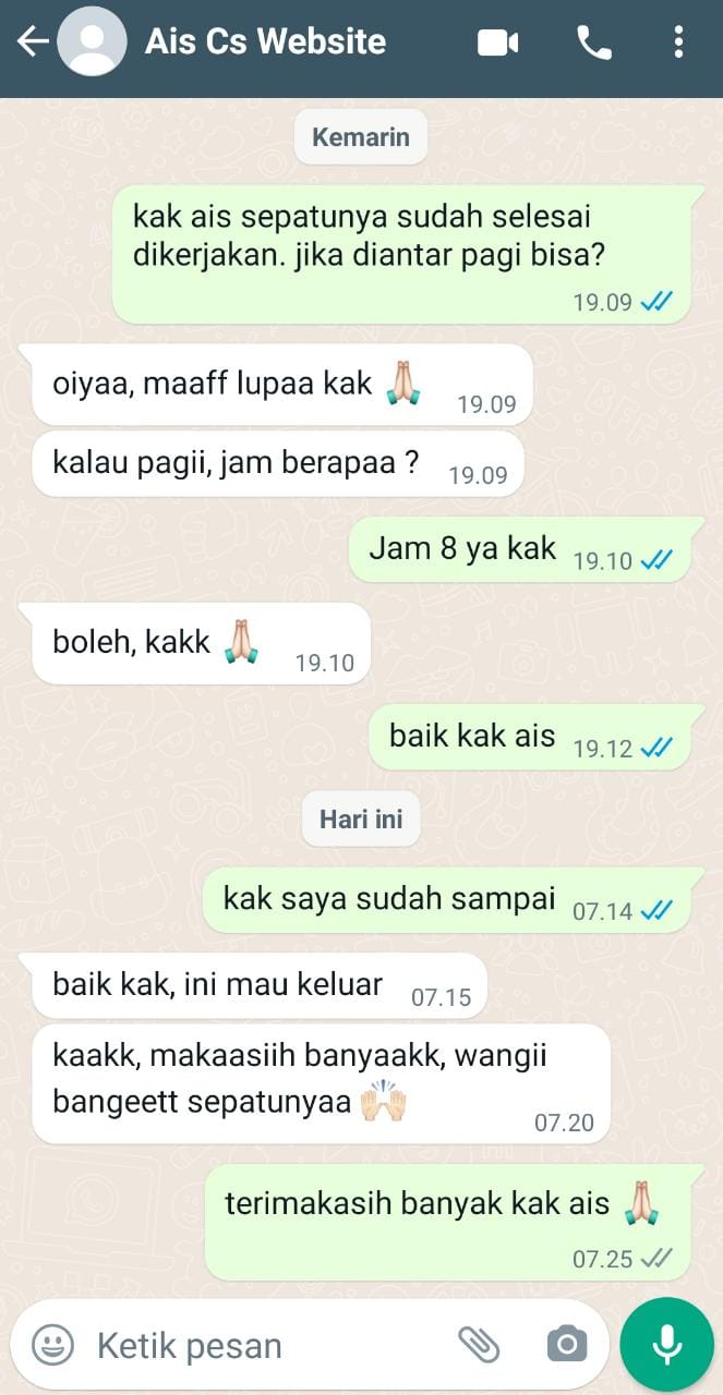 footprint laundry bandung & bogor testimoni hasil laundry sepatu bersih mobile laundry